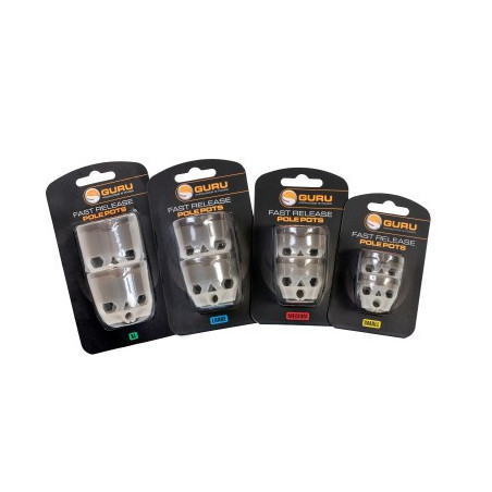 COUPELLE FAST RELEASE POLE POTS X 2 GURU