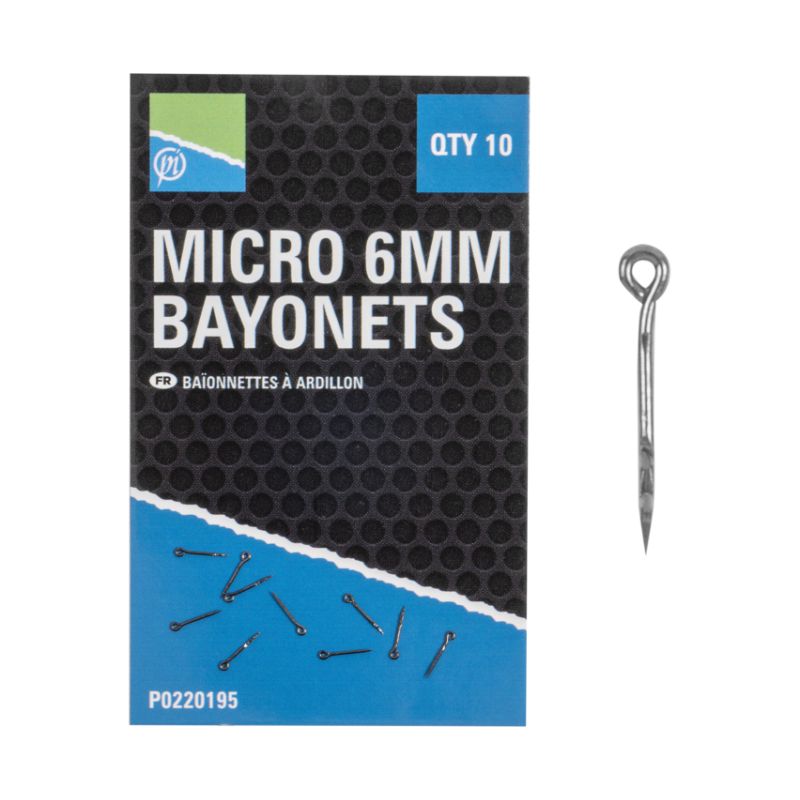 Preston Innovations - Micro Bayonets 6mm Preston Innovations - Micro Bayonets 6mm