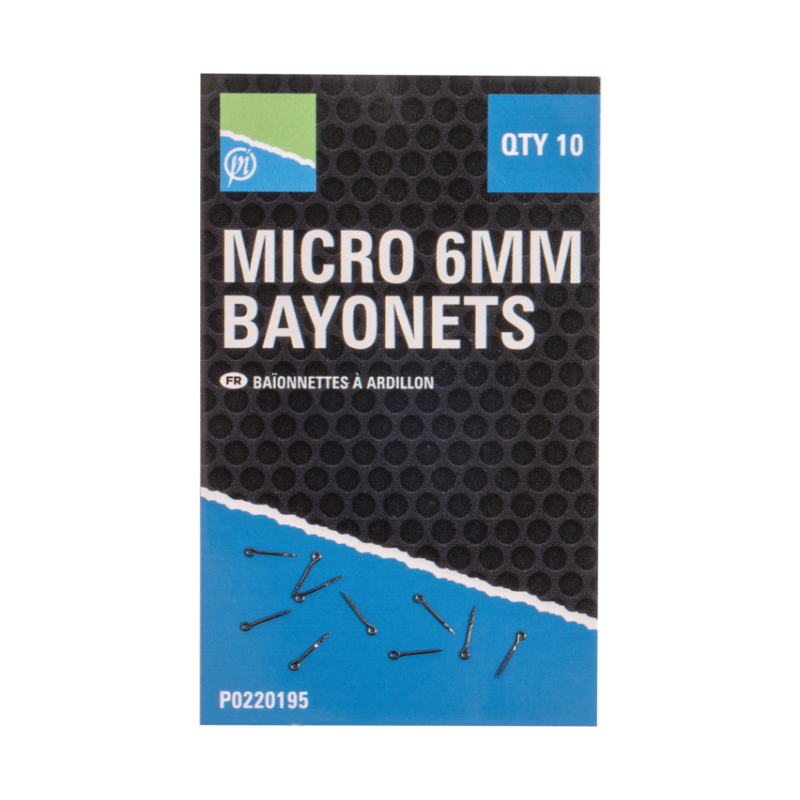Preston Innovations - Micro Bayonets 6mm Preston Innovations - Micro Bayonets 6mm