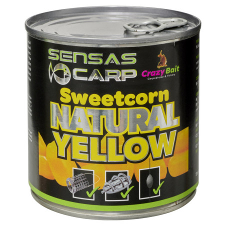 Sensas - Maïs Sweetcorn Natural Yellow