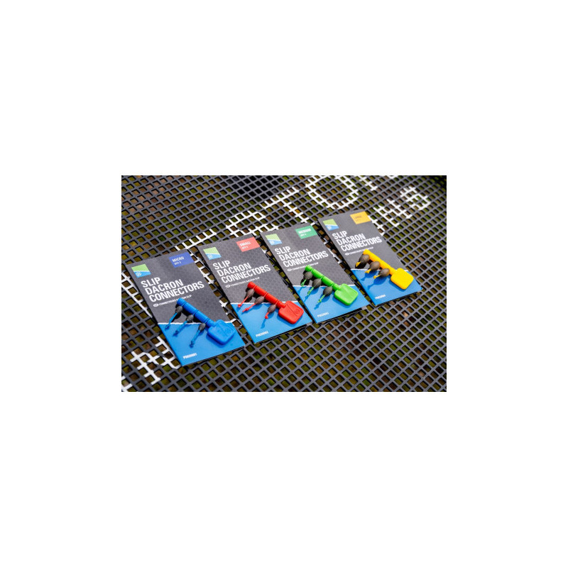 Preston Innovations - Connecteur Slip Dacron Connectors Preston Innovations - Connecteur Slip Dacron Connectors