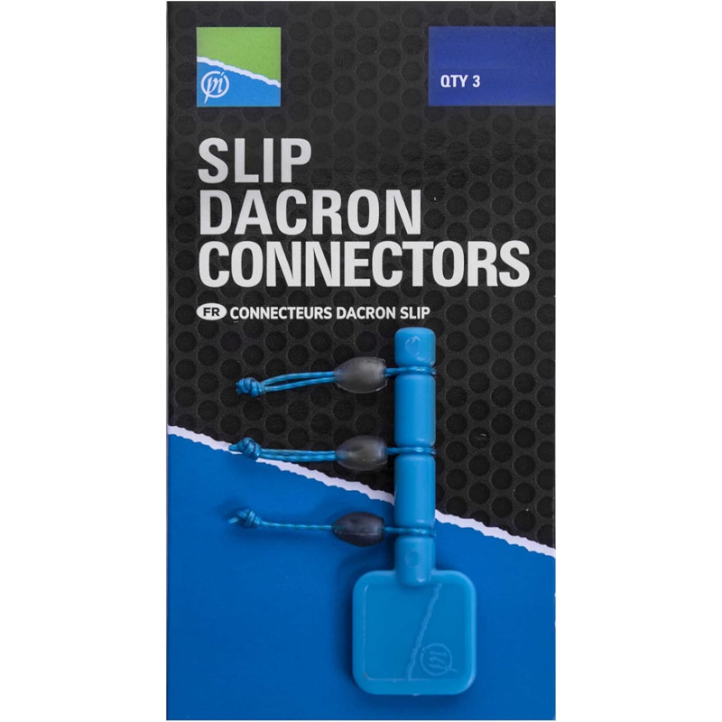 Preston Innovations - Connecteur Slip Dacron Connectors Preston Innovations - Connecteur Slip Dacron Connectors
