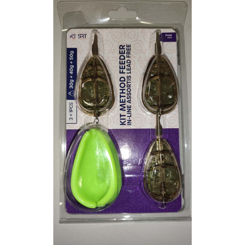 SRT - Kit Method Feeder 30g 40g 50g In Line SRT - Kit Method Feeder 30g 40g 50g In Line