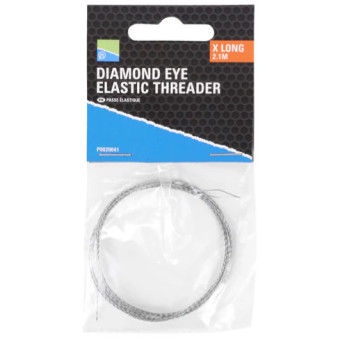 Preston Innovations - Aiguille Diamond Eye Elastic Threader 2.10m