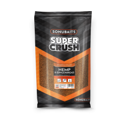 Sonubaits - Amorce Super Crush Hemp & Gingerbread 2kg Sonubaits - Amorce Super Crush Hemp & Gingerbread 2kg