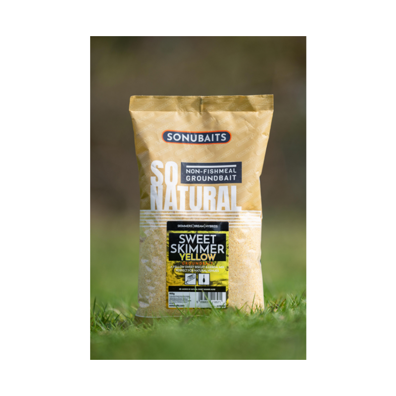 Sonubaits - Amorce So Natural Sweet Skimmer Yellow 900g Sonubaits - Amorce So Natural Sweet Skimmer Yellow 900g
