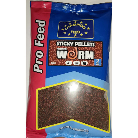 Champion Feed - Additif Sticky Pellets Fishmeal Worm 2mm