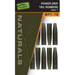 Fox Edges - Power Grip Tail Rubbers Size 7 Natural Fox Edges - Power Grip Tail Rubbers Size 7 Natural