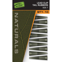 Fox Edges - Lead Clip Tail Rubbers Size 7 Naturals Fox Edges - Lead Clip Tail Rubbers Size 7 Naturals