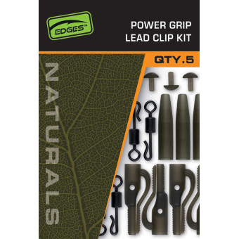 Fox Edges - Power Grip Naturals Lead Clip Kit