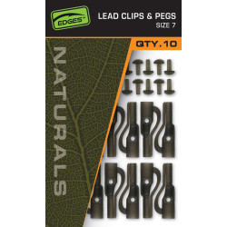 Fox Edges - Lead Clip & Pegs Size 7 Naturals Fox Edges - Lead Clip & Pegs Size 7 Naturals