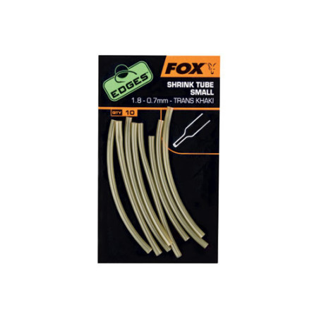 Fox Edges - Shrink Tube Small Trans Khaki