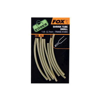 Fox Edges - Shrink Tube Small Trans Khaki