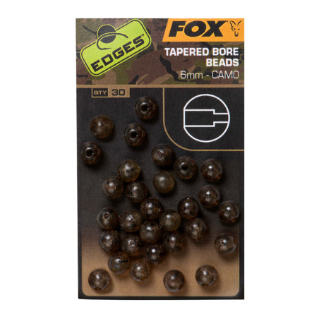 PERLES TAPERED BORE BEADS FOX EDGES