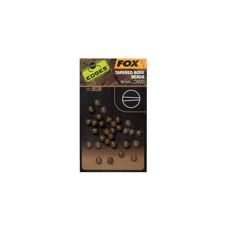 PERLES TAPERED BORE BEADS FOX EDGES PERLES TAPERED BORE BEADS FOX EDGES