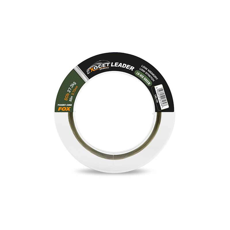Fox Edges - Tête de ligne Pro Leader Lo-Vis Green Fox Edges - Tête de ligne Pro Leader Lo-Vis Green
