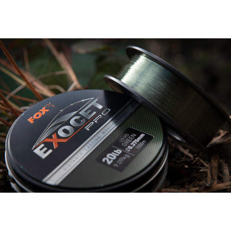 Fox Edges - Nylon Exocet Pro Lo-Vis Green