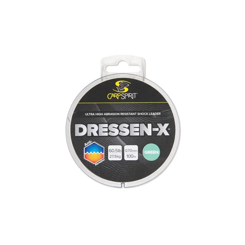 Carp Spirit - Nylon spécial tête de ligne Dressen X Shok Leader