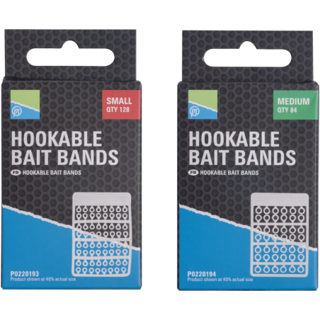 Preston Innovations - Bague à pellets Hookable Bait Bands