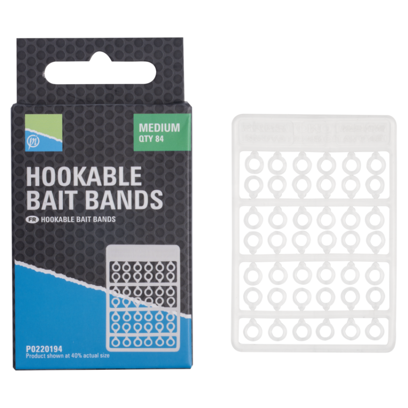Preston Innovations - Bague à pellets Hookable Bait Bands Preston Innovations - Bague à pellets Hookable Bait Bands