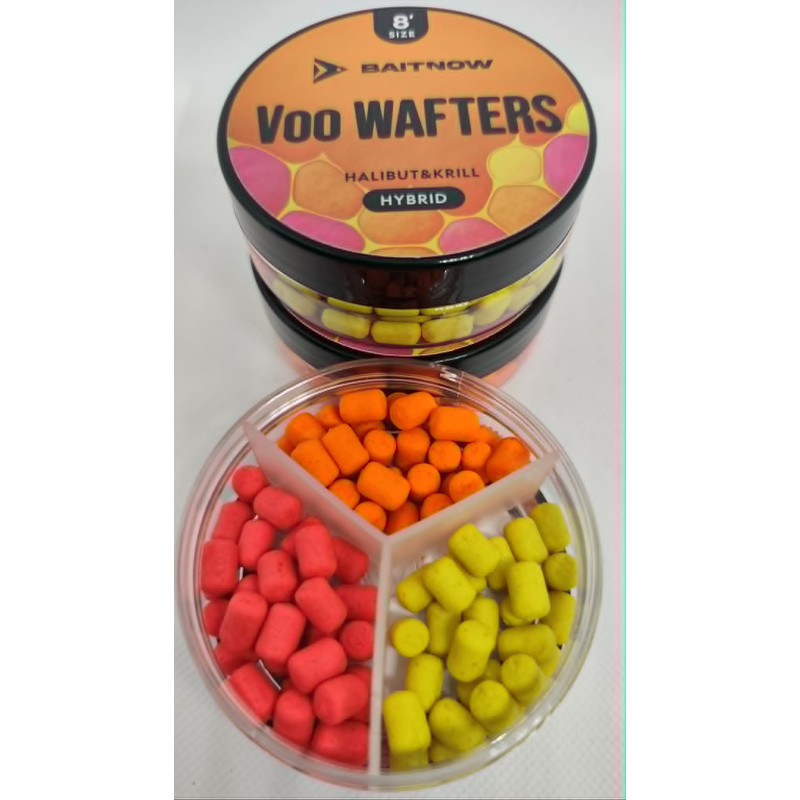 Baitnow - Dumbell Method Feeder Voo Wafter 8mm 3 couleurs