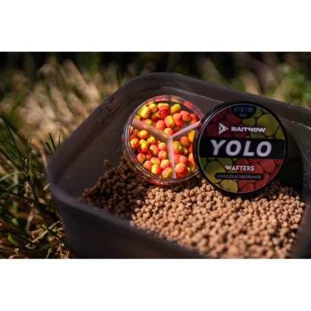BaitNow - Wafters Method Feeder 3 tailles Bi Color Yolo