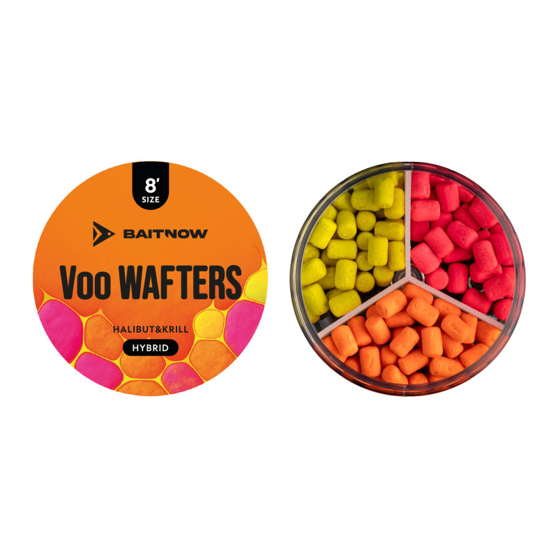 Baitnow - Dumbell Method Feeder Voo Wafter 8mm 3 couleurs
