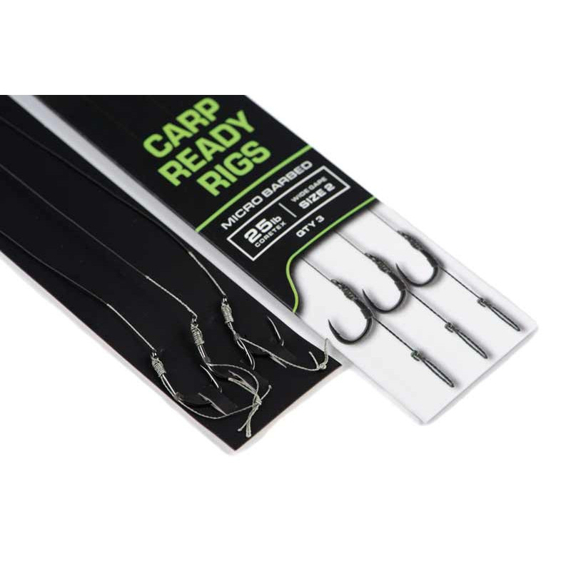 Fox Edges - Bas de ligne montés Carp Ready Rigs 25lb Fox Edges - Bas de ligne montés Carp Ready Rigs 25lb