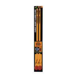 Fox Edges - Bas de ligne montés Curve Short Fluoro D-Rig No 6 20 lb Fox Edges - Bas de ligne montés Curve Short Fluoro D-Rig No 6 20 lb