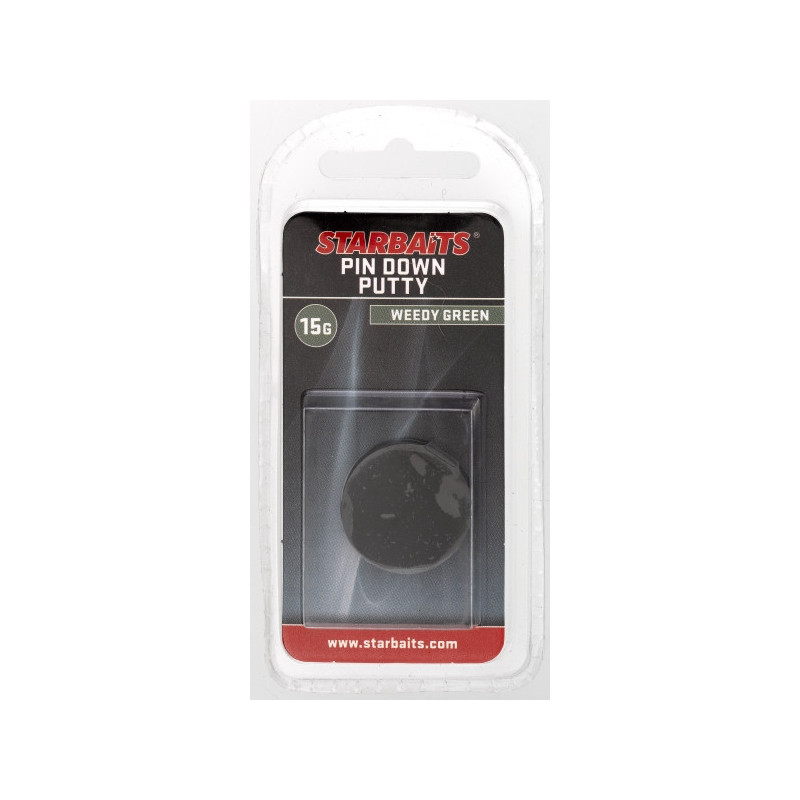 Starbaits - Pate plombée verte Pin Down Putty 15g Starbaits - Pate plombée verte Pin Down Putty 15g