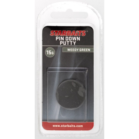 Starbaits - Pate plombée verte Pin Down Putty 15g