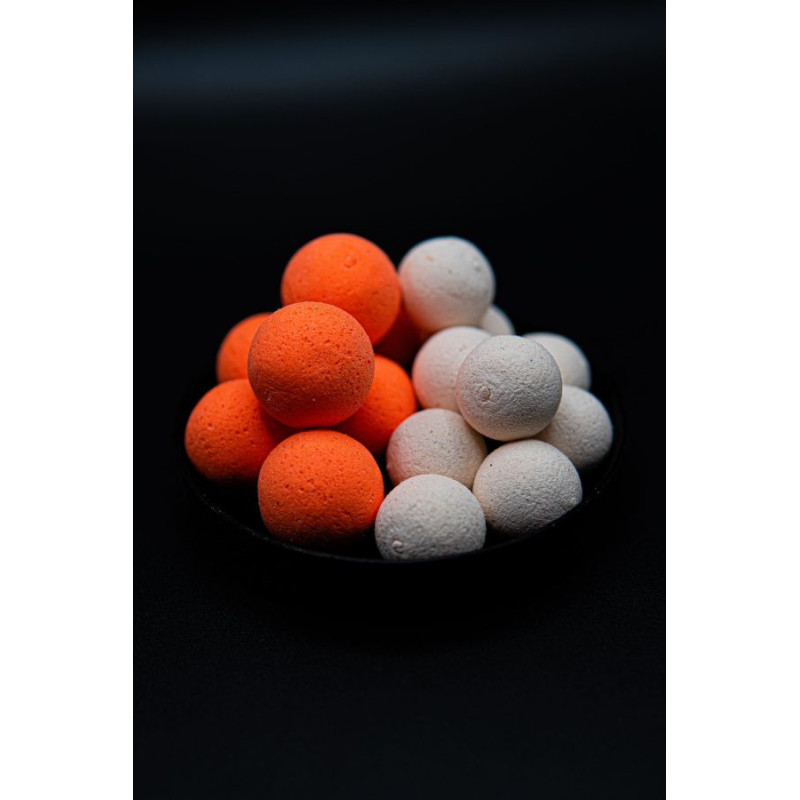 Pro Elite Baits - Pop Ups Two Tone Melon Peach Fluo Pro Elite Baits - Pop Ups Two Tone Melon Peach Fluo