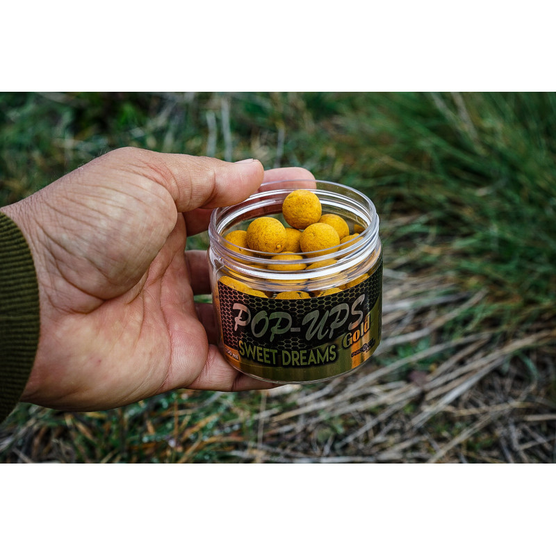 Pro Elite Baits - Pop Ups Gold Sweet Dreams Pro Elite Baits - Pop Ups Gold Sweet Dreams