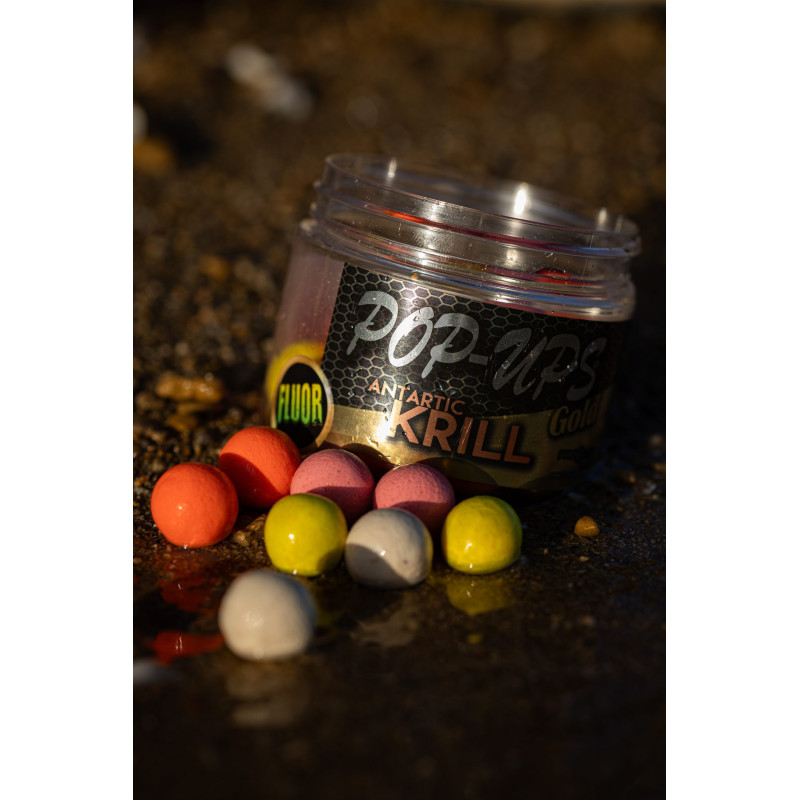 Pro Elite Baits - Pop Ups Gold Antartic Krill Pro Elite Baits - Pop Ups Gold Antartic Krill