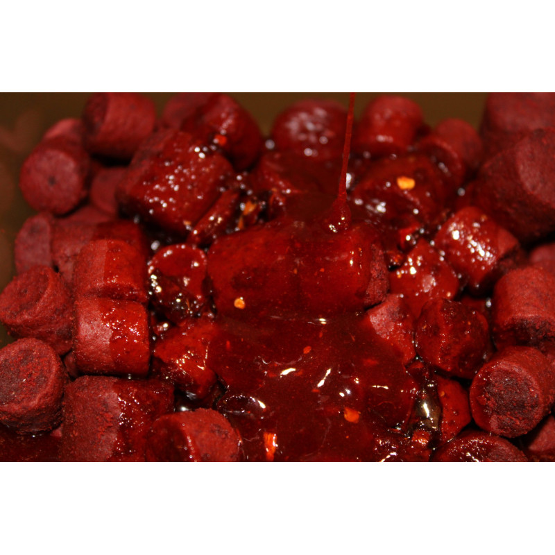 Pro Elite Baits - Additif Liquid Natural Extract Hot Robin Red