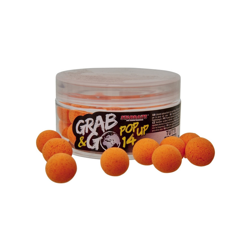 Starbaits - Pop Up Grab and Go Tutti Frutti 14mm Starbaits - Pop Up Grab and Go Tutti Frutti 14mm
