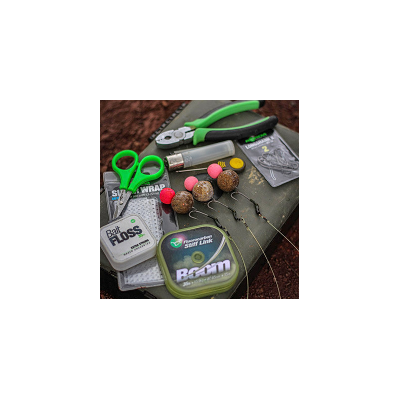 Korda - Fluorocarbon Stiff Link Boom 25lb Korda - Fluorocarbon Stiff Link Boom 25lb