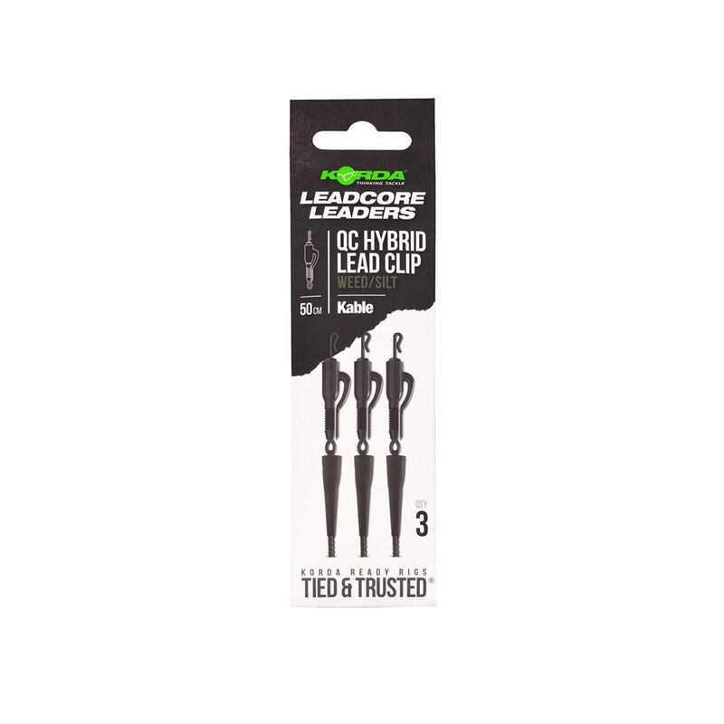 Korda - Leadcore Leaders QC hybrid lead clip Korda - Leadcore Leaders QC hybrid lead clip