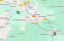 Google map de nos magasins